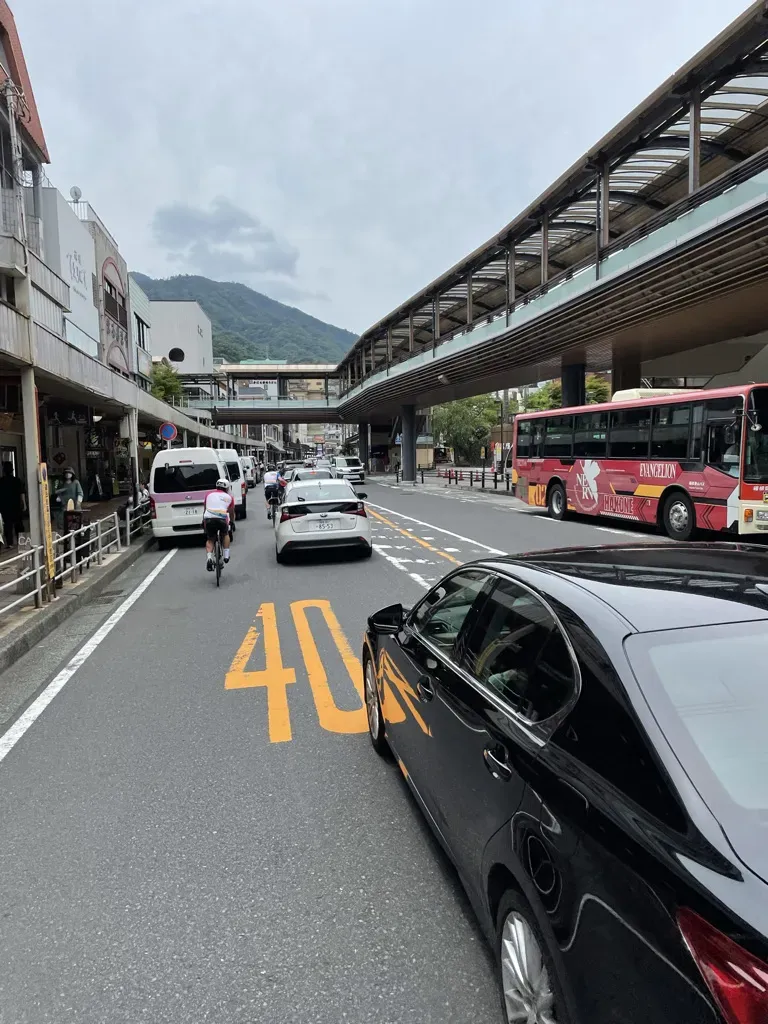 いきなりですが、箱根湯本に到着