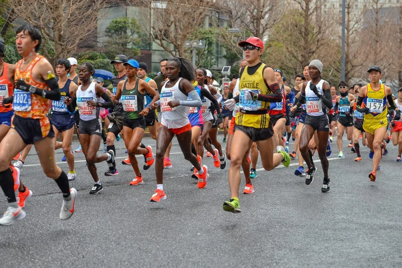 ランナーの表情12