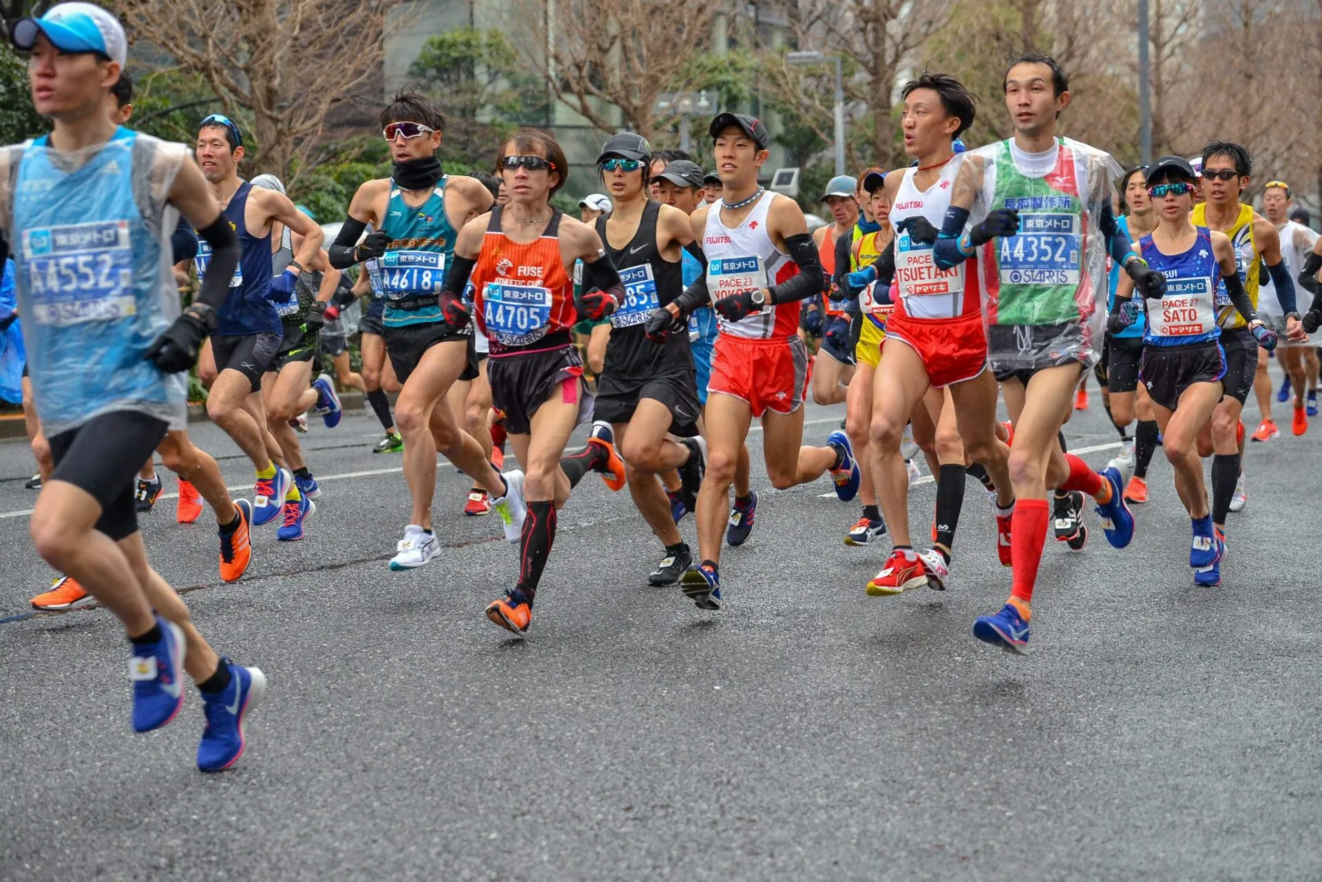 ランナーの表情11