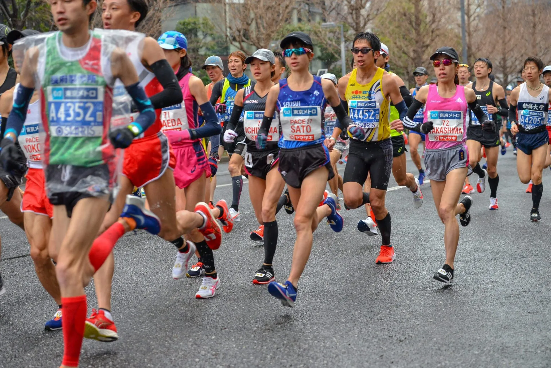 ランナーの表情10