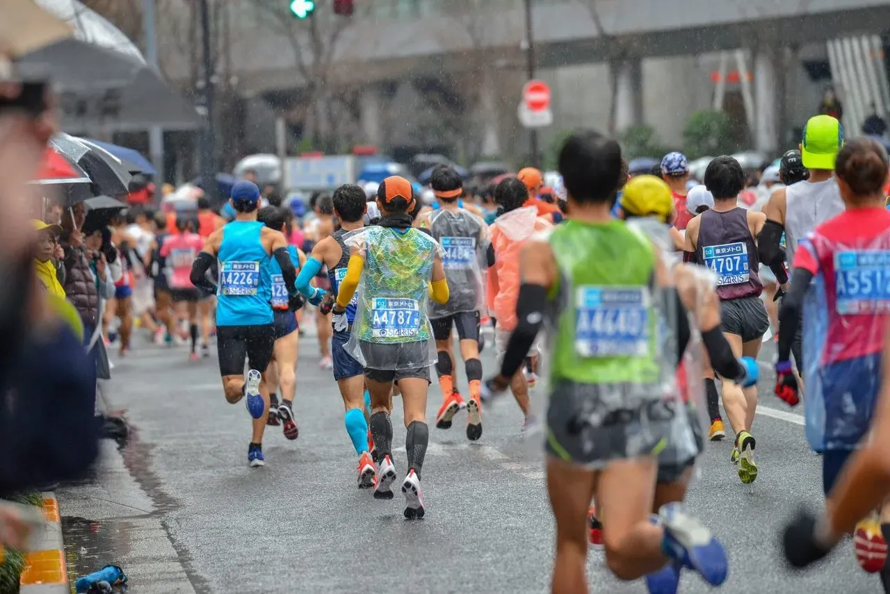 ランナーの表情8