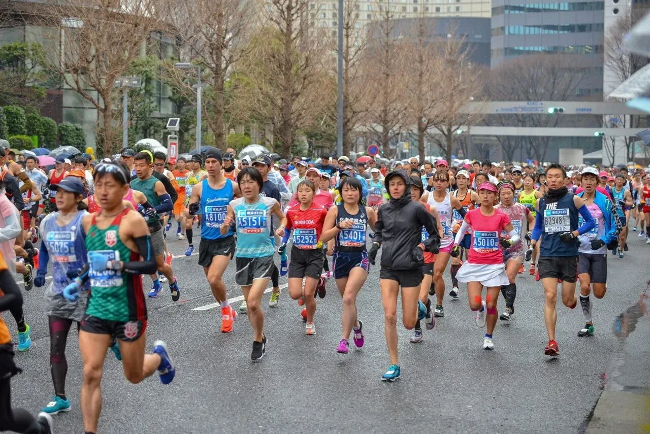 ランナーの表情7