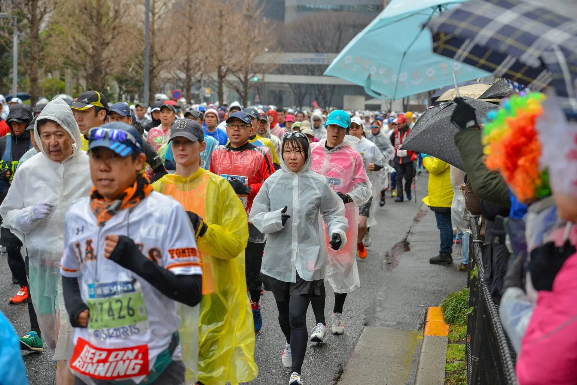 ランナーの表情2