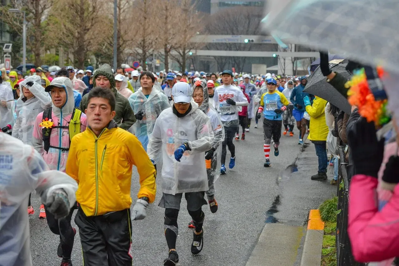 スタート直後のランナー集団2