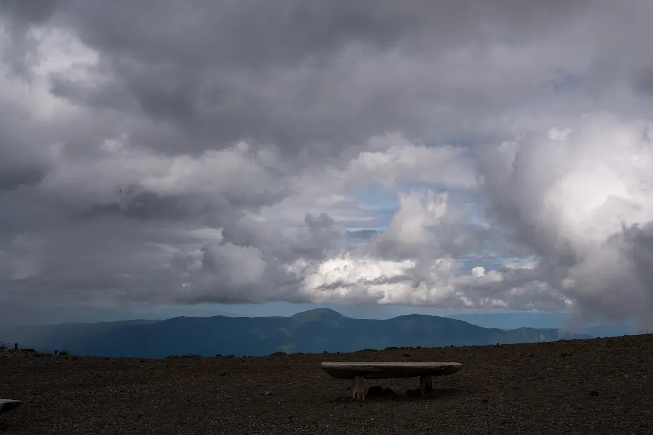 雲が出てきました