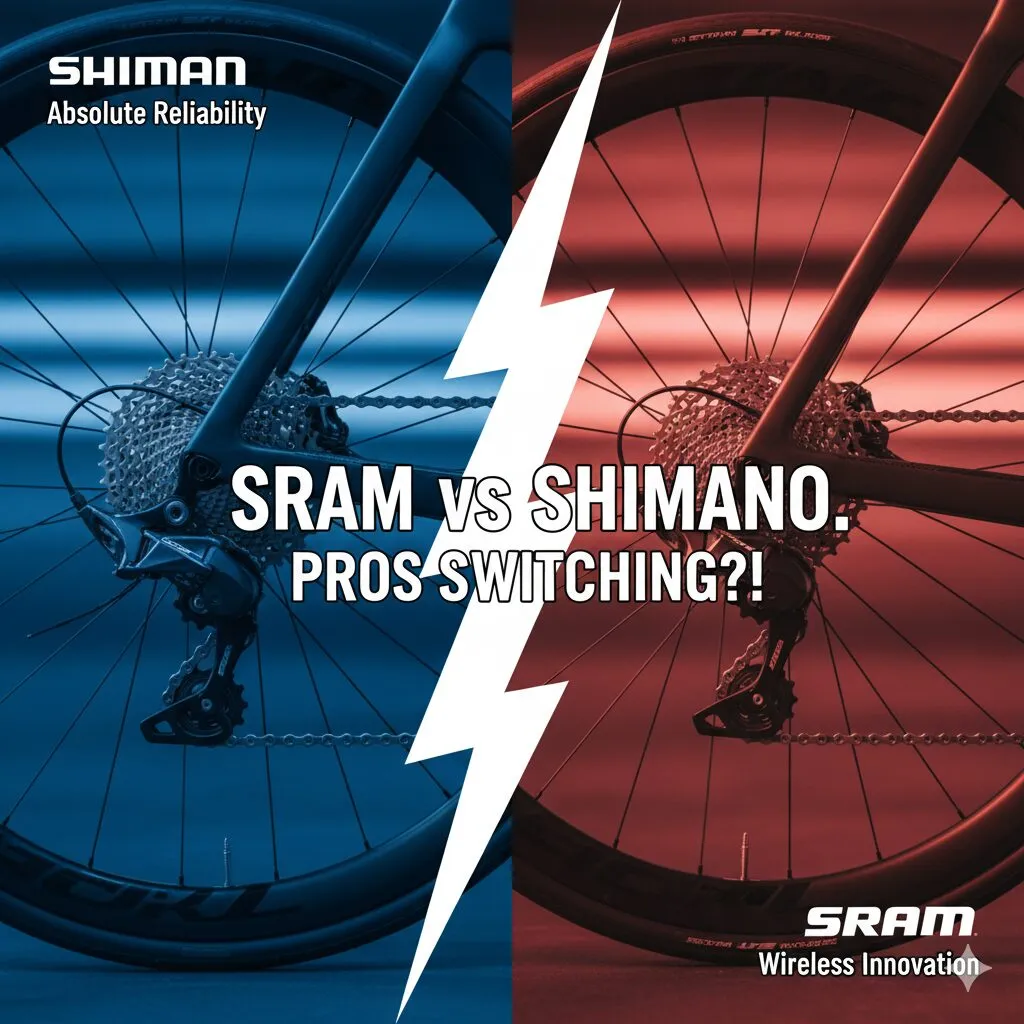 SRAM vs Shimano。プロチームがShimanoからSRAMへ移行！？