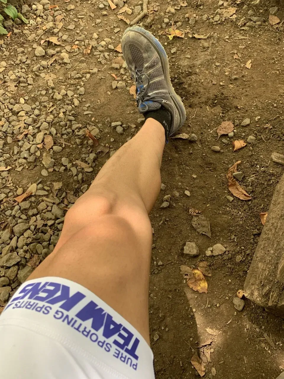 冬の筋肉が落ちたなー