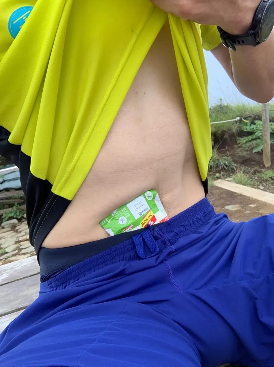 朝飲んだゴミをお腹の冷え対策に。超よかった