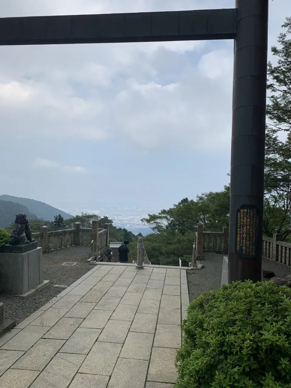 ちょっと曇ってます