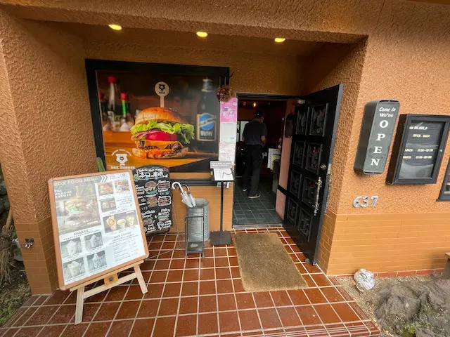 箱根で一番有名だと思われるハンバーガー屋。BOX Burger