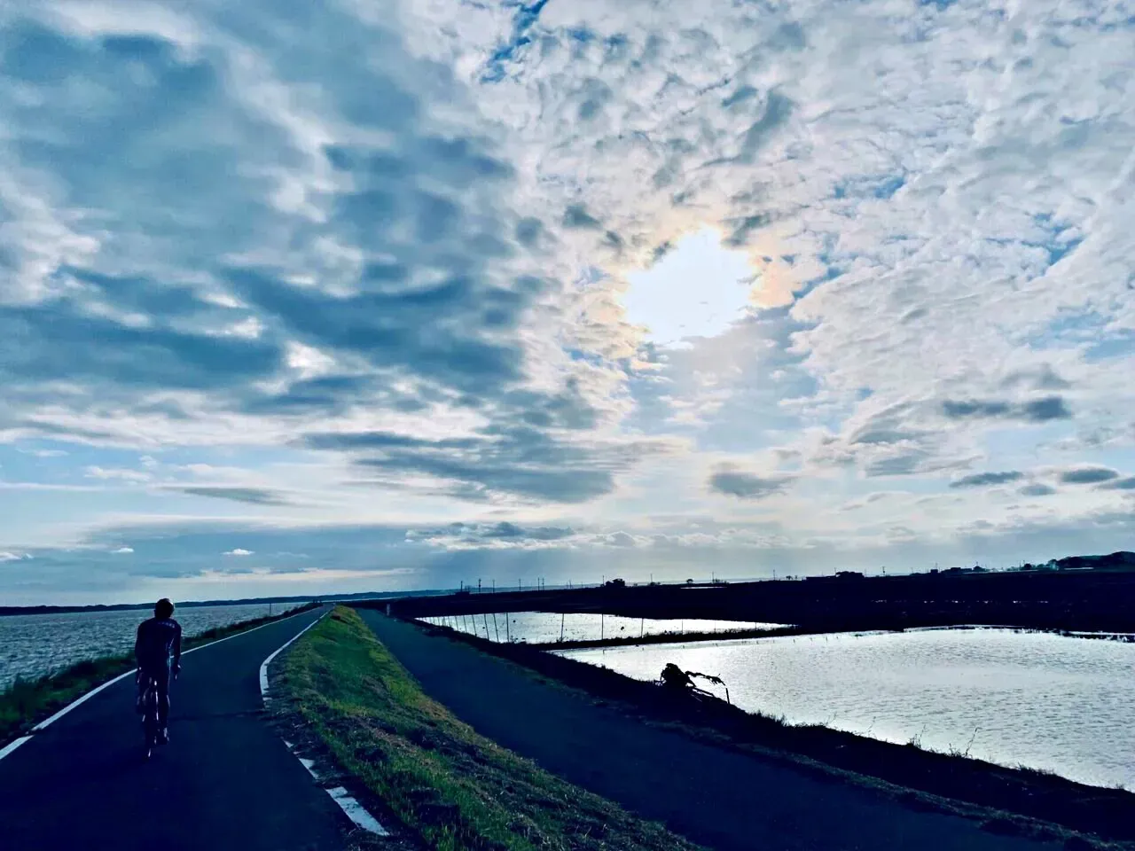 霞ヶ浦1周(short) 90km ライド練習