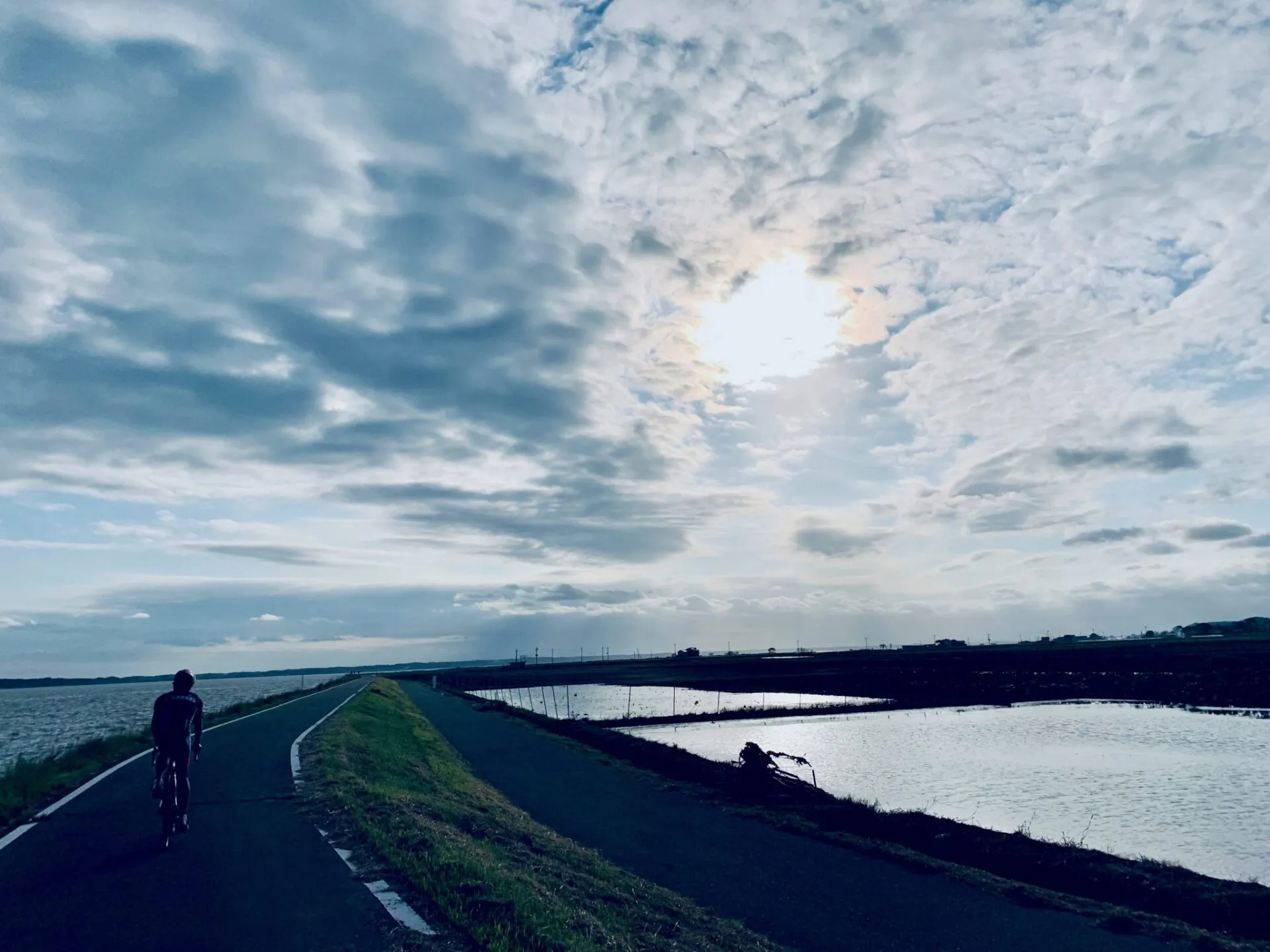 霞ヶ浦1周(short) 90km ライド練習