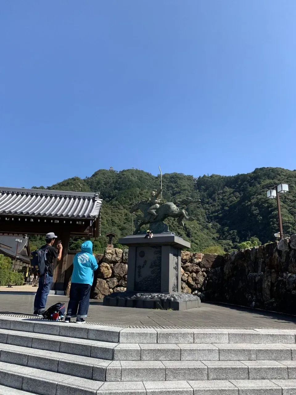 岐阜城のロープウェイ入り口