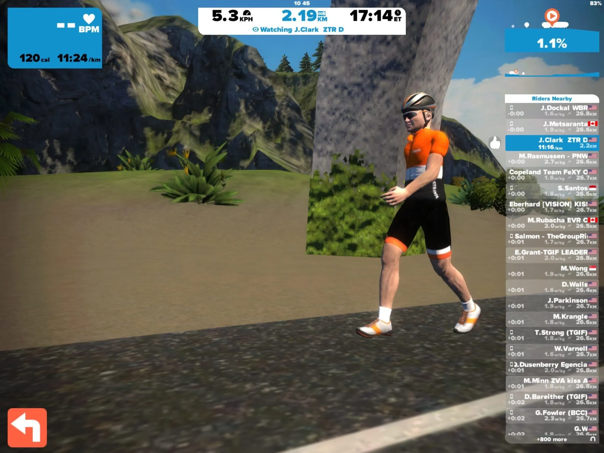 zwiftでランニングが出来る! - 画像1