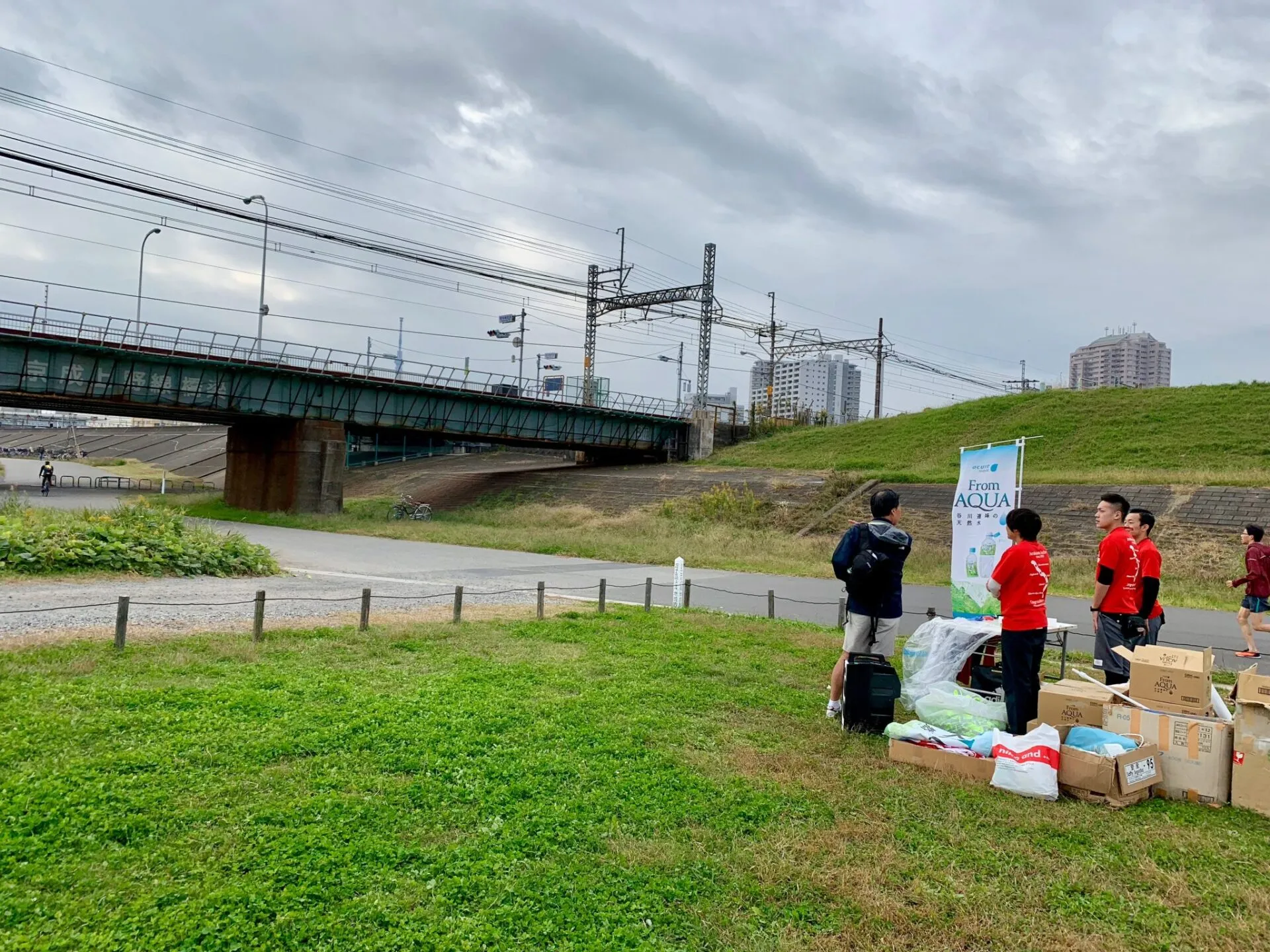 JEXER荒川縦断イベントに便乗して 9kmペース走で3位？