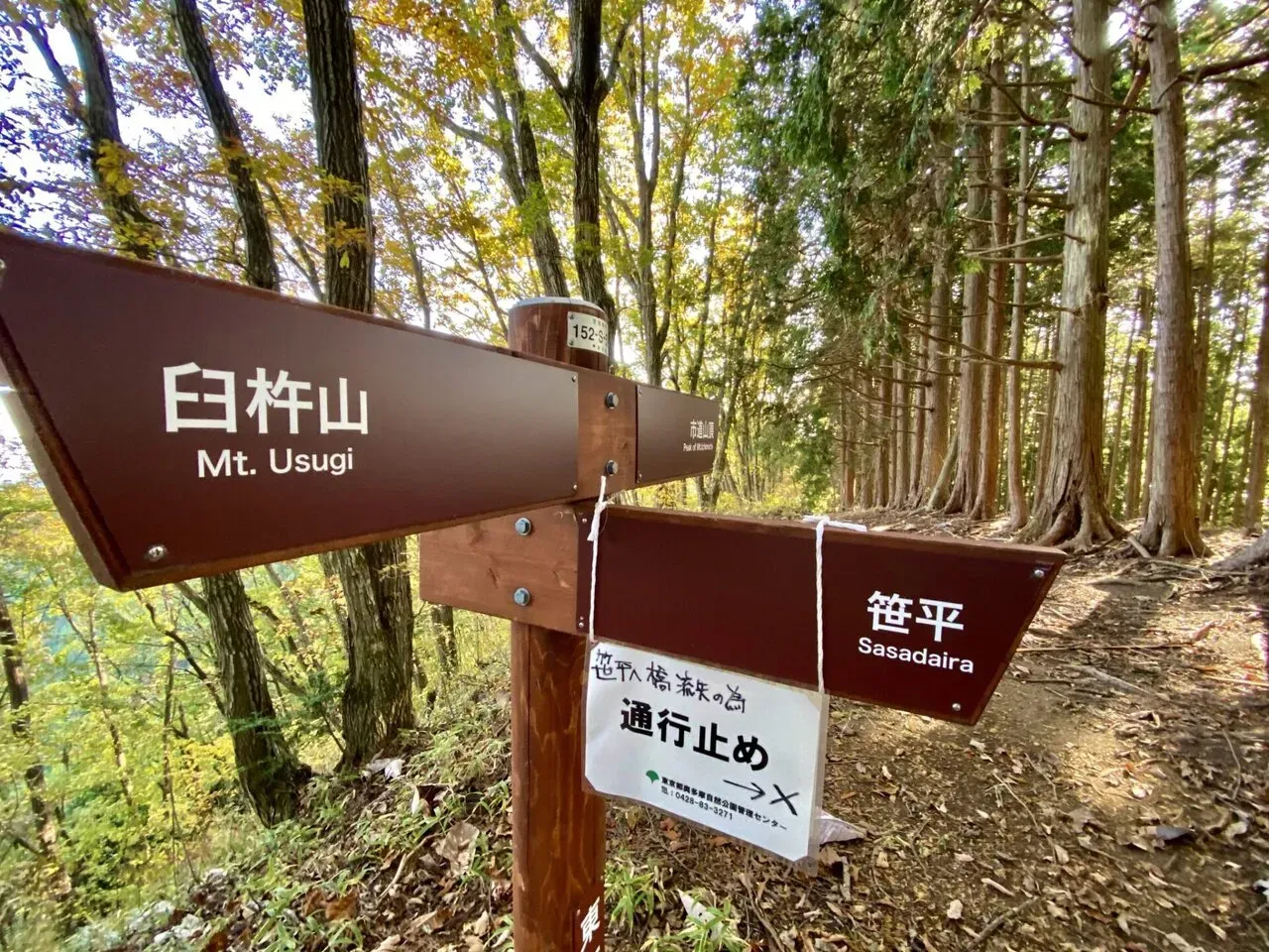 台風の影響で通行止めが多い。