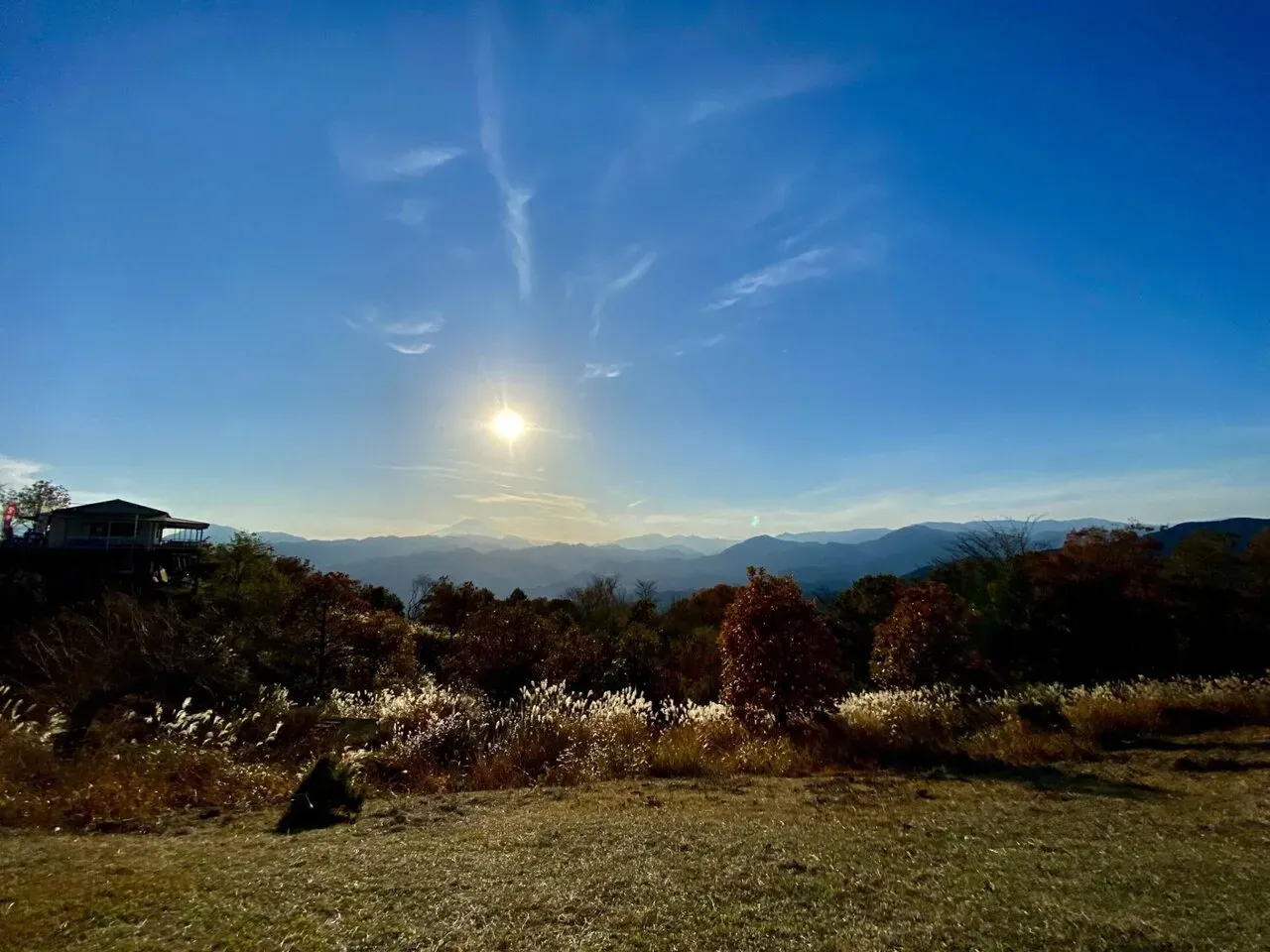 陣馬山。馬のオブジェを撮影し忘れた。