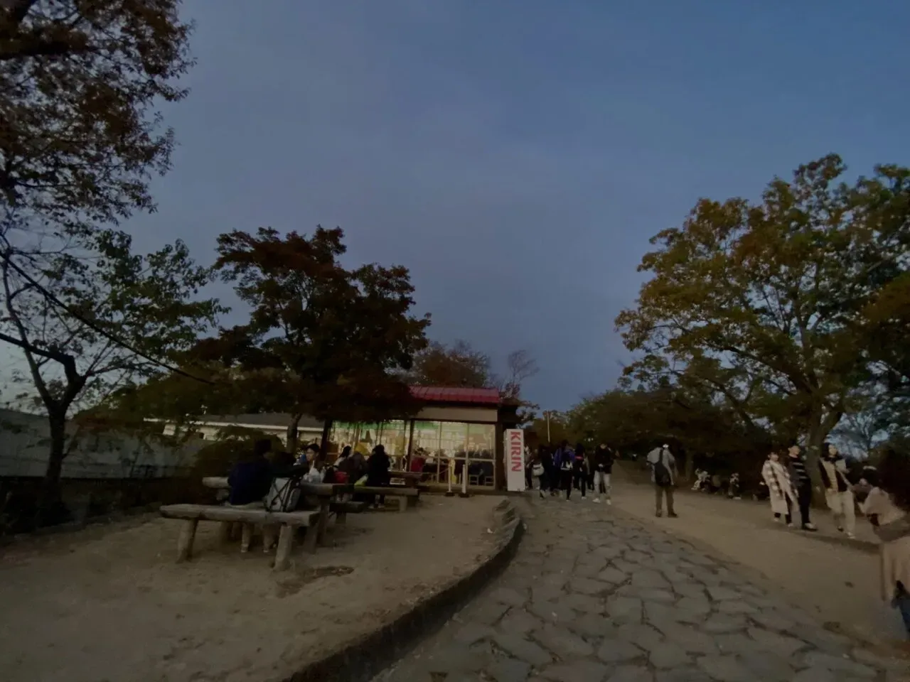 ドラクエウォークのお土産を獲得するためにどうしても高尾山山頂に来る必要があったのだ！