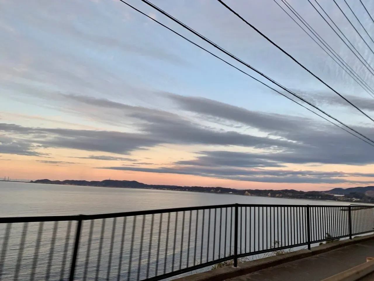 日の入り直後ぐらい