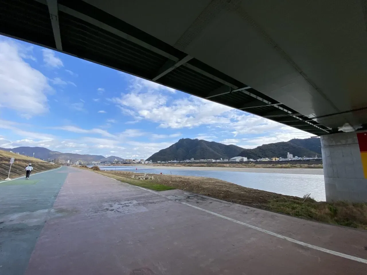 高橋尚子ロードから、岐阜城