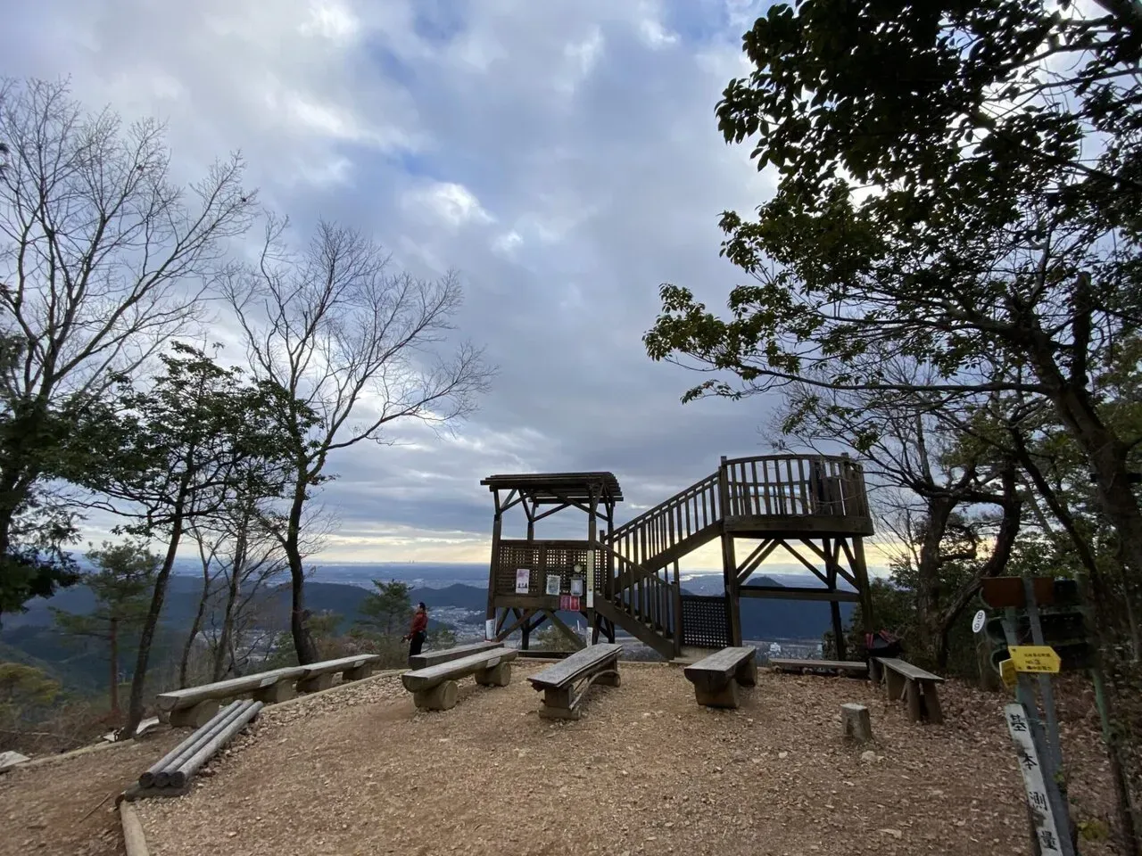 山頂運用は寒いです