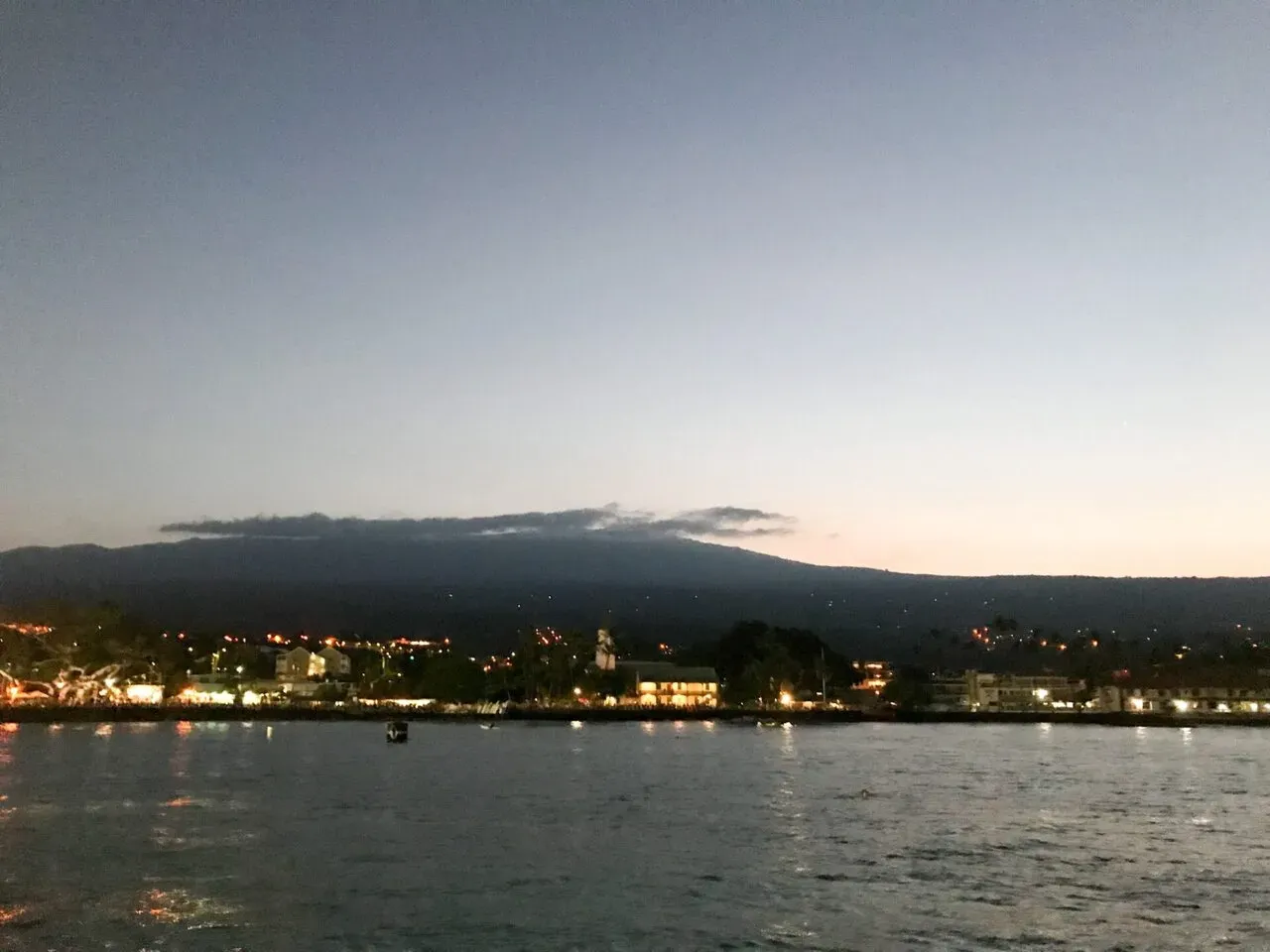 朝焼けのKona海岸