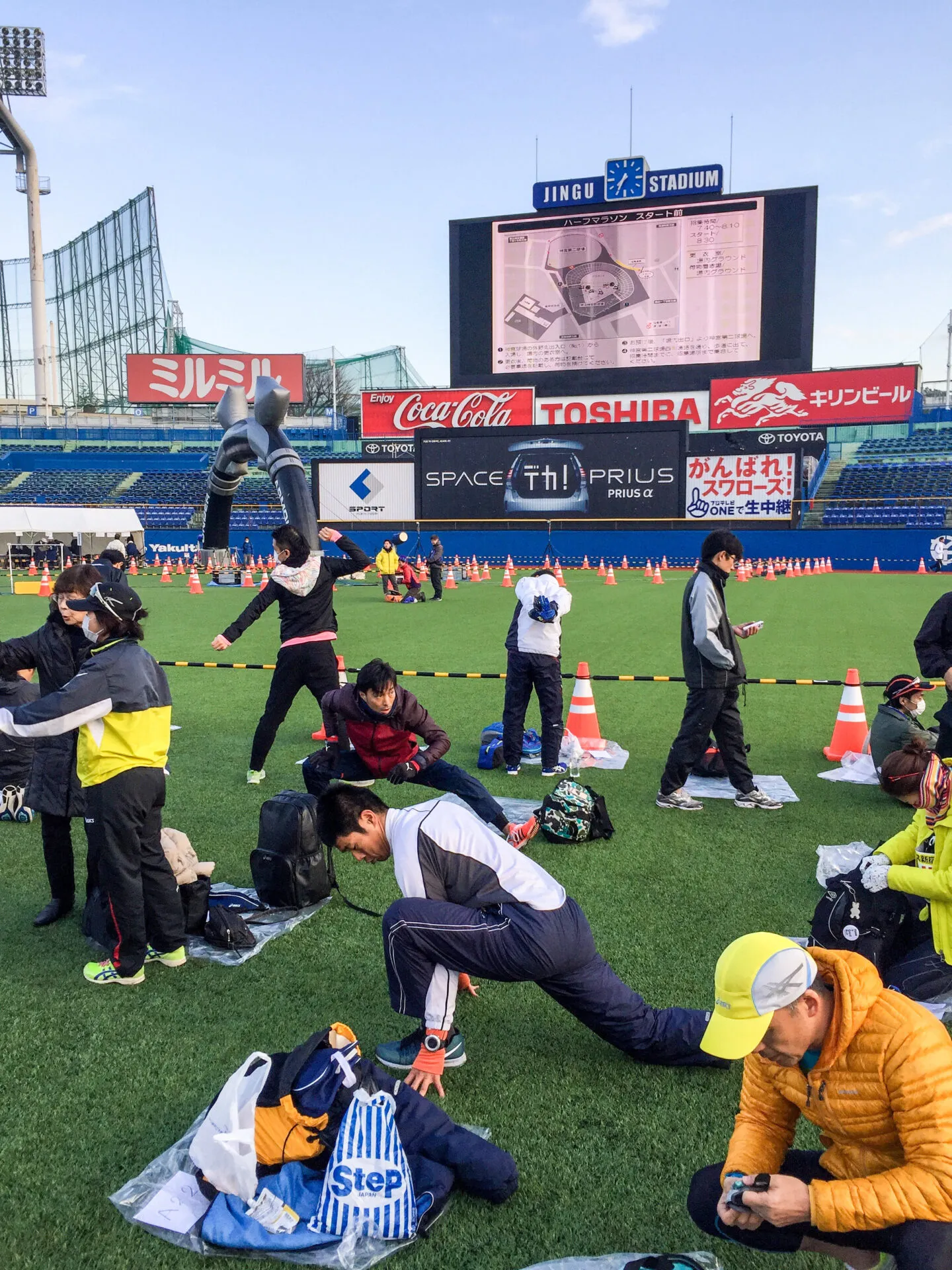 神宮球場 ゴール会場