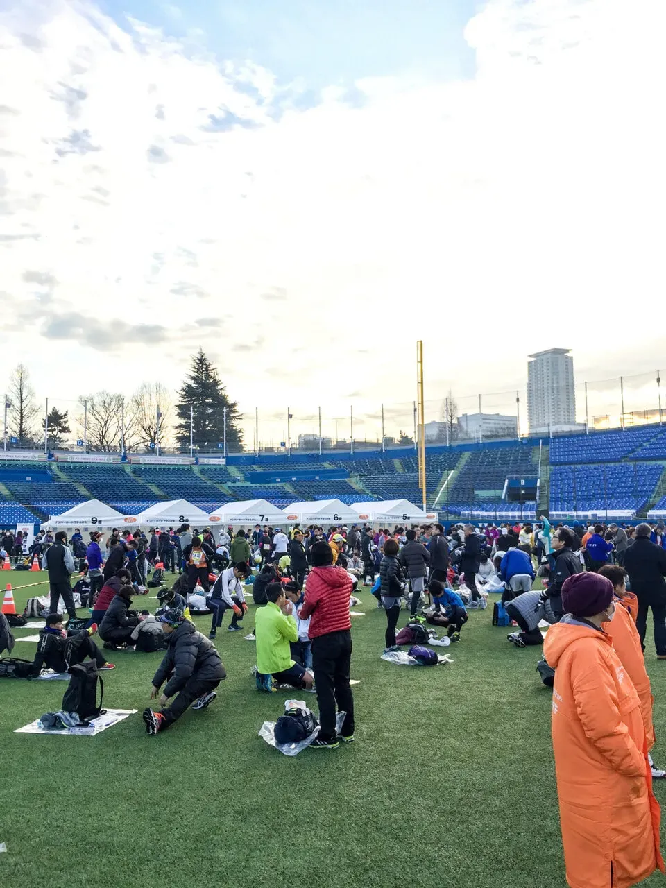 神宮球場 ゴール会場