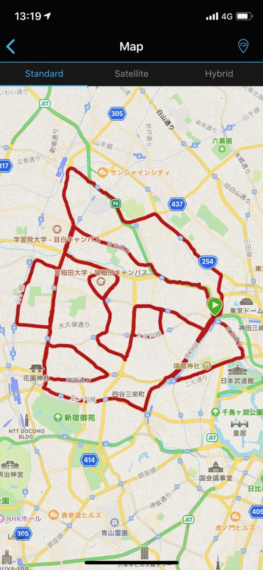 顔マラソン 東京