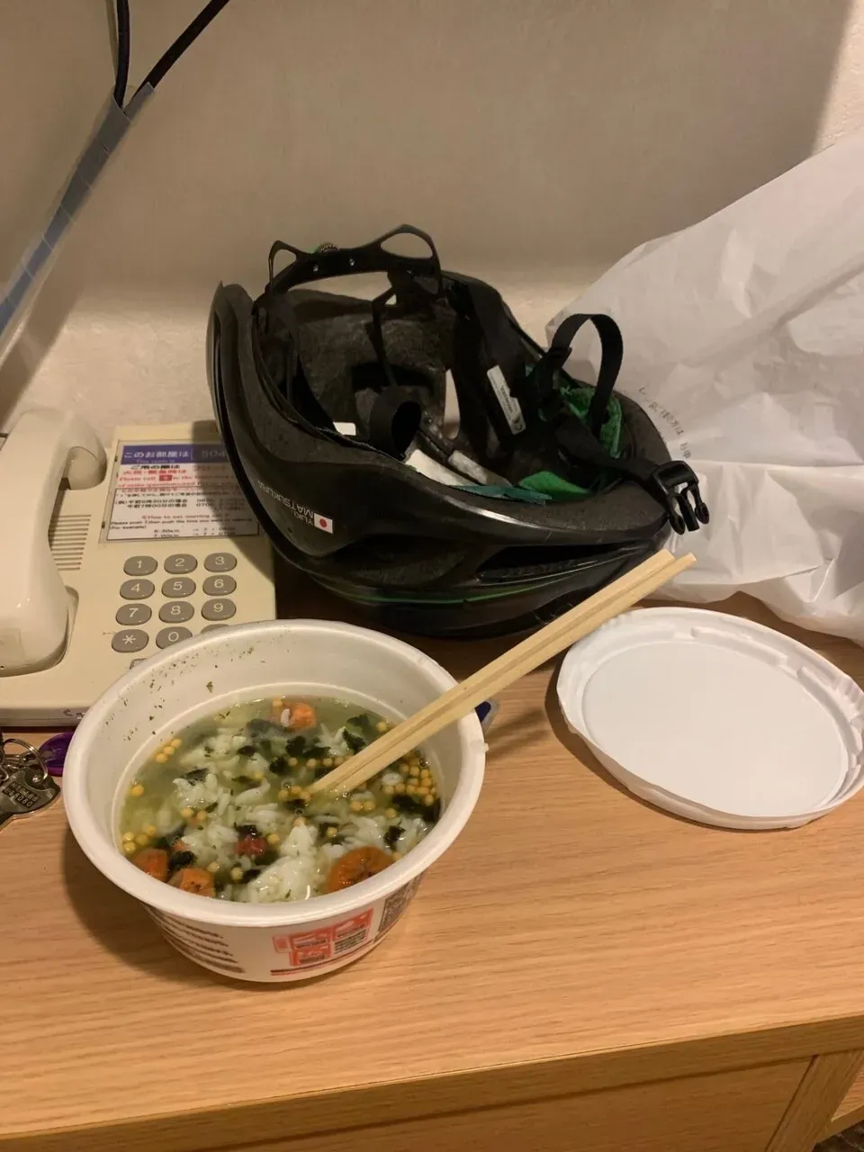 深夜のお茶漬け