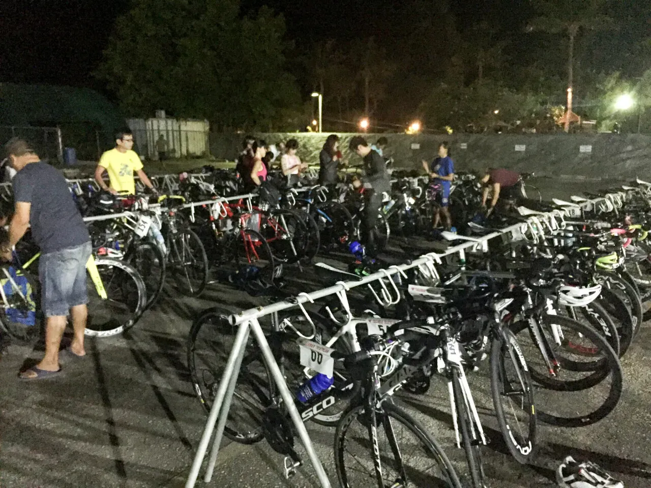 tagaman triathlon before start