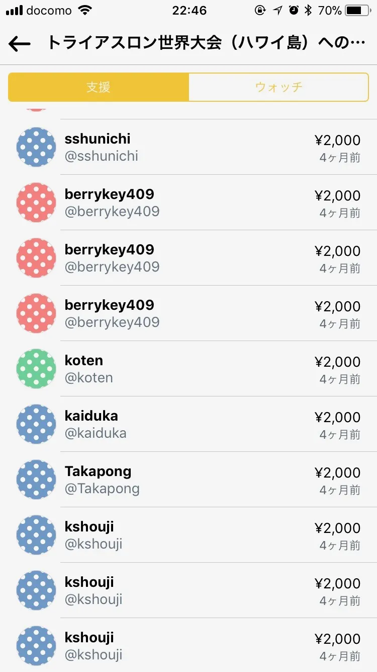 クラウドファンディングによって遠征費を調達するテスト - 画像4