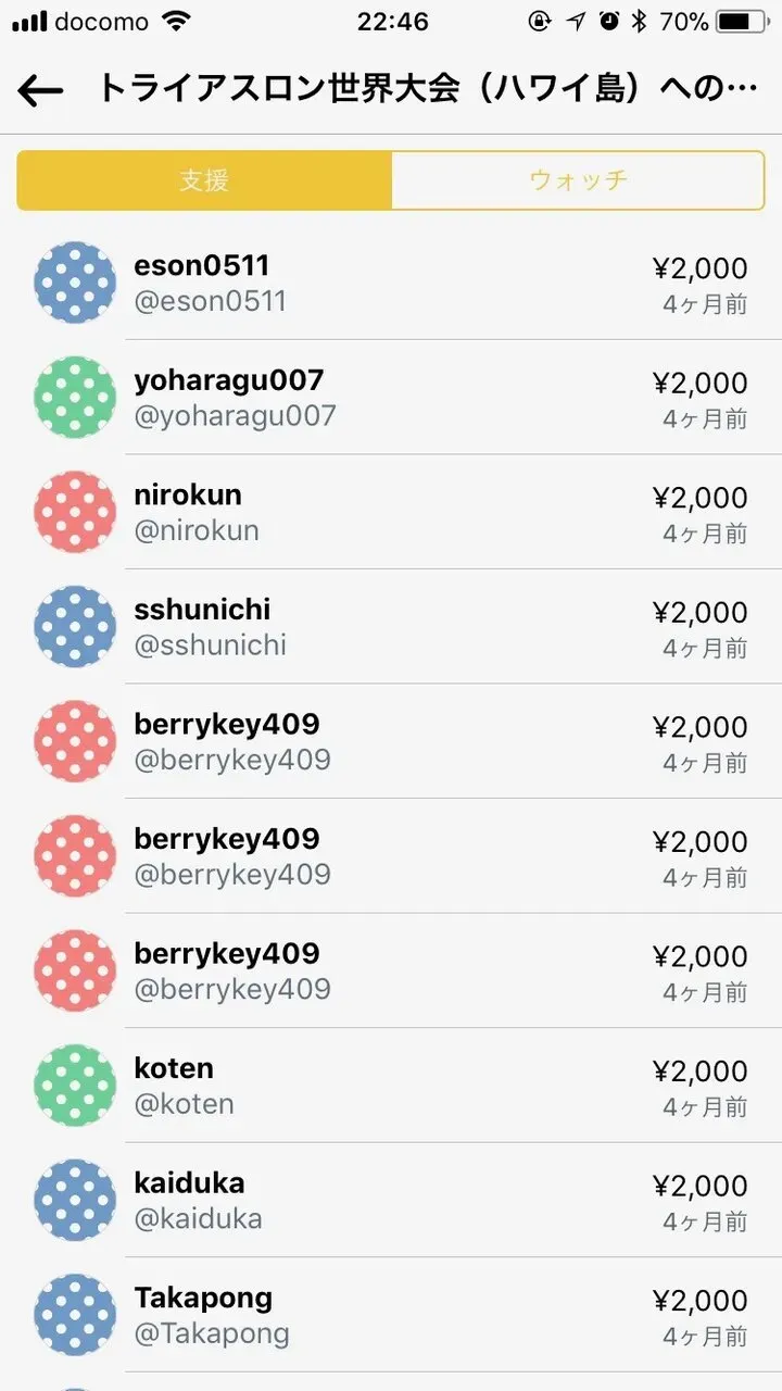 クラウドファンディングによって遠征費を調達するテスト - 画像5