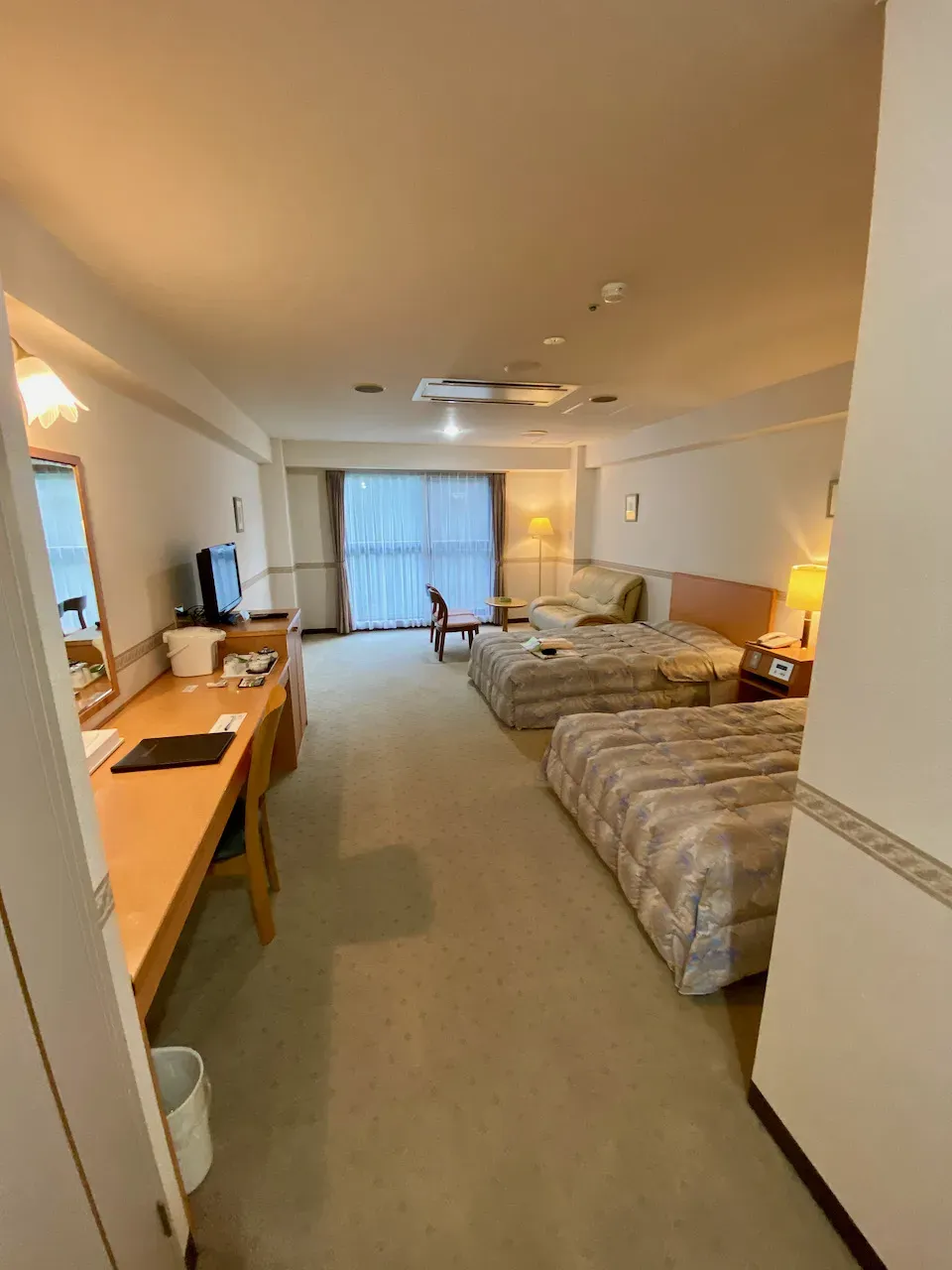 ホテル。広い！