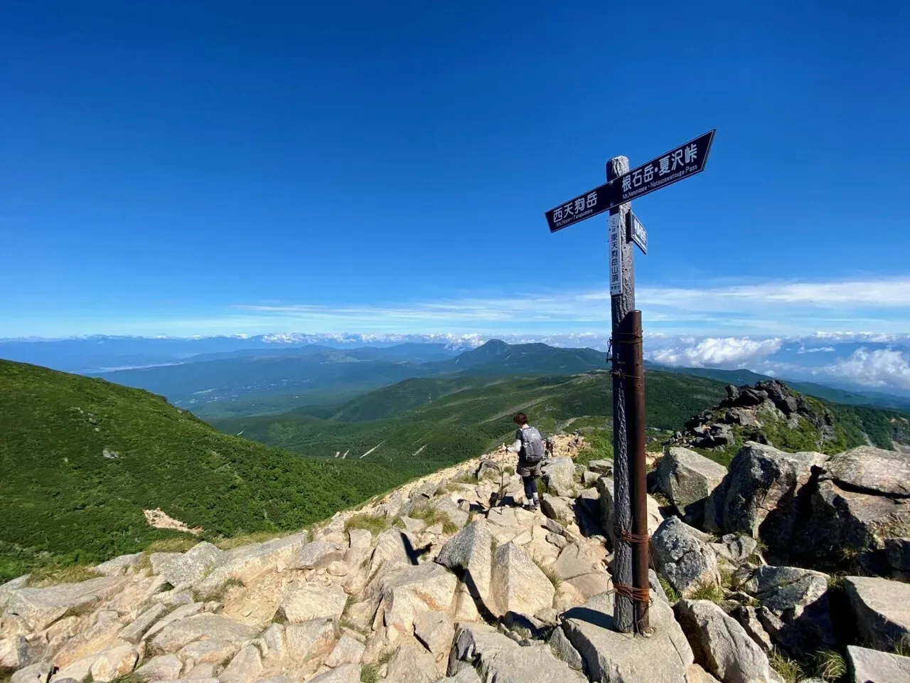 東天狗岳山頂
