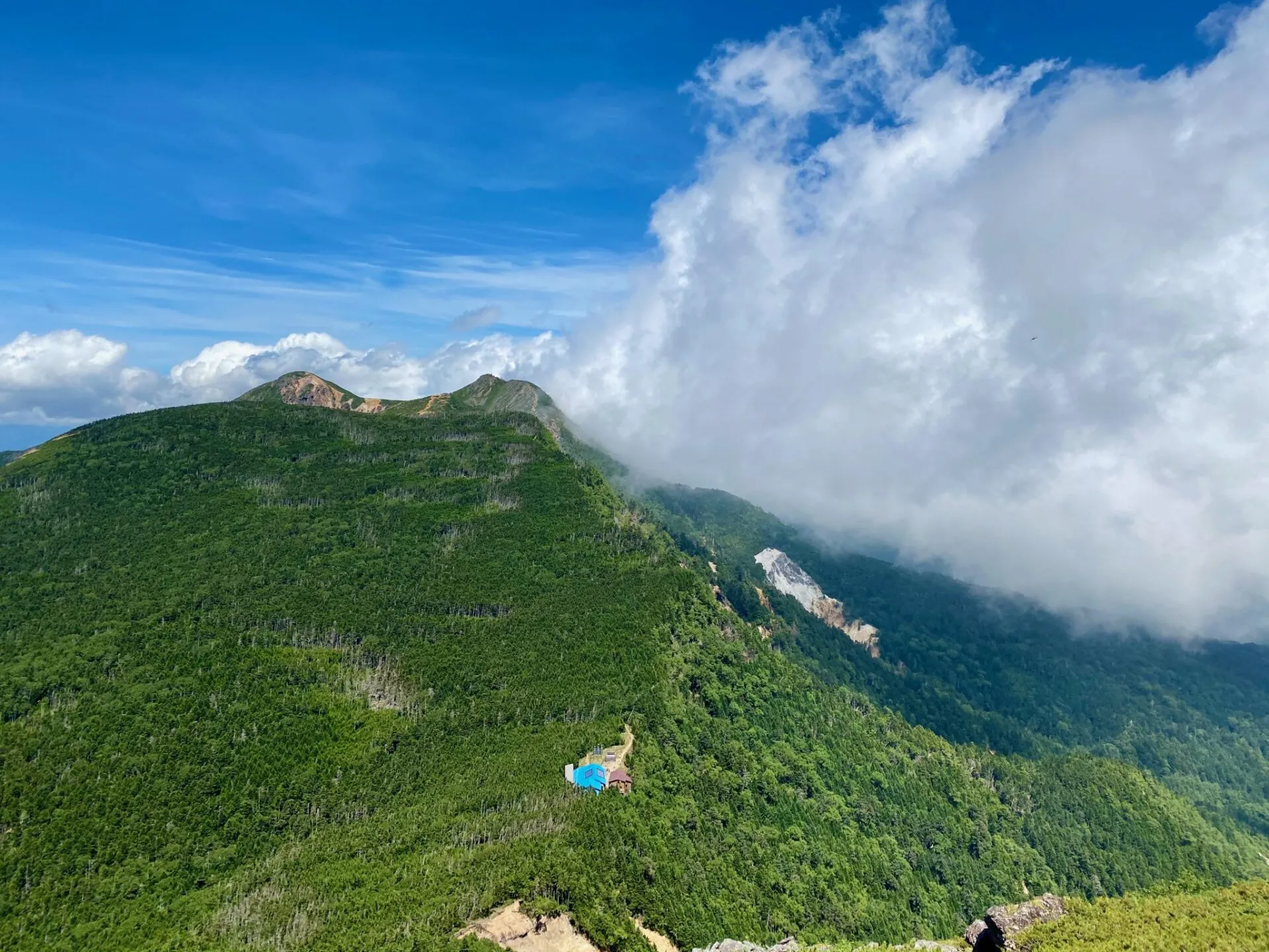 八ヶ岳の南の方(硫黄岳、天狗岳、赤岳、横岳)をトレラン - 画像40