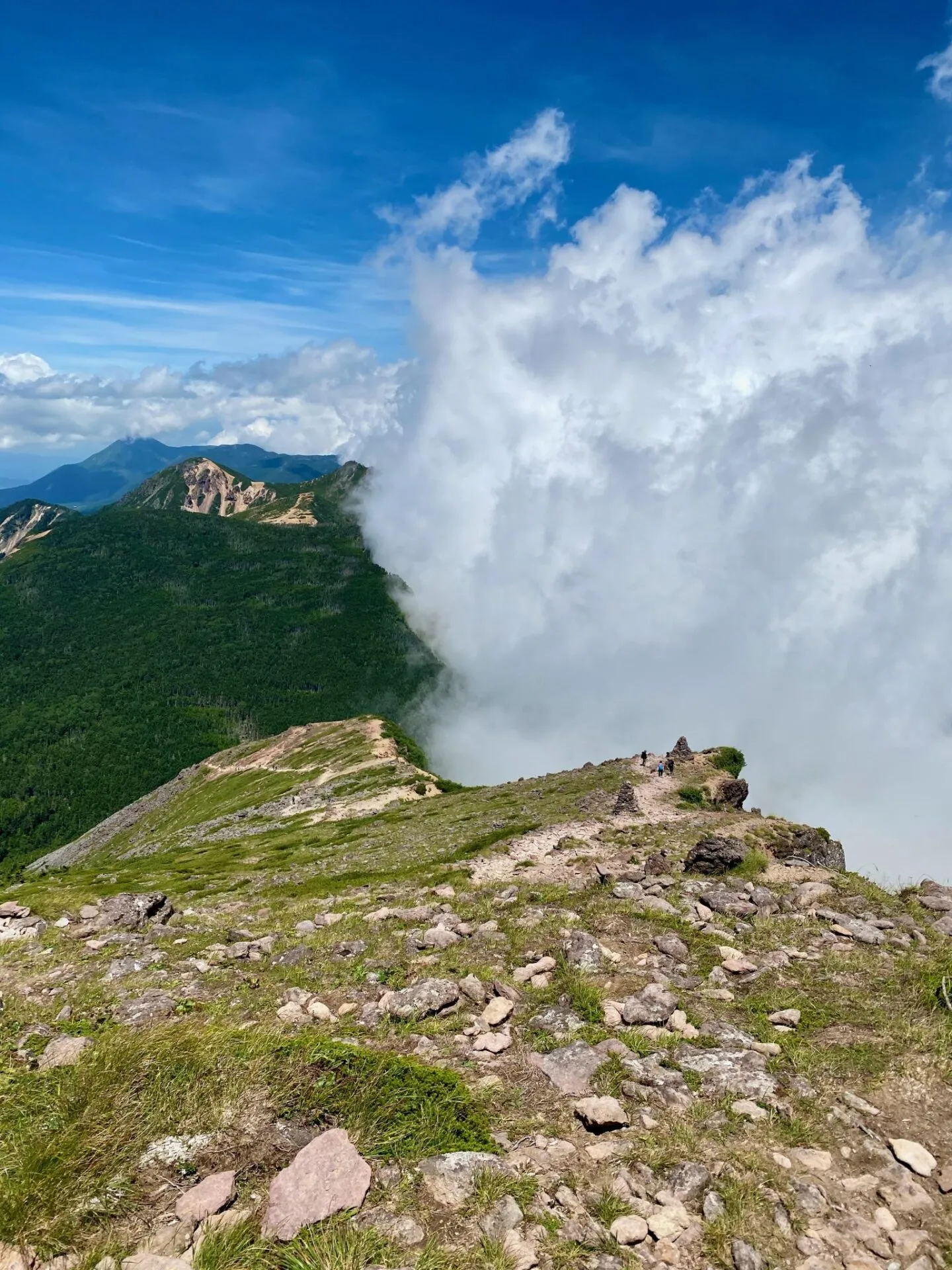 八ヶ岳の南の方(硫黄岳、天狗岳、赤岳、横岳)をトレラン - 画像46