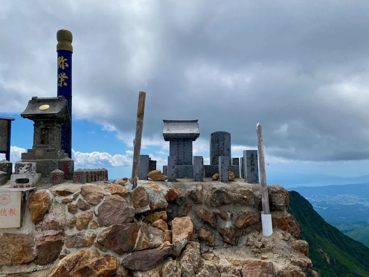 赤岳山頂！