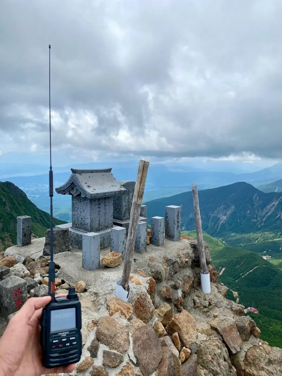 ここでもSOTA。山はよく飛びます。