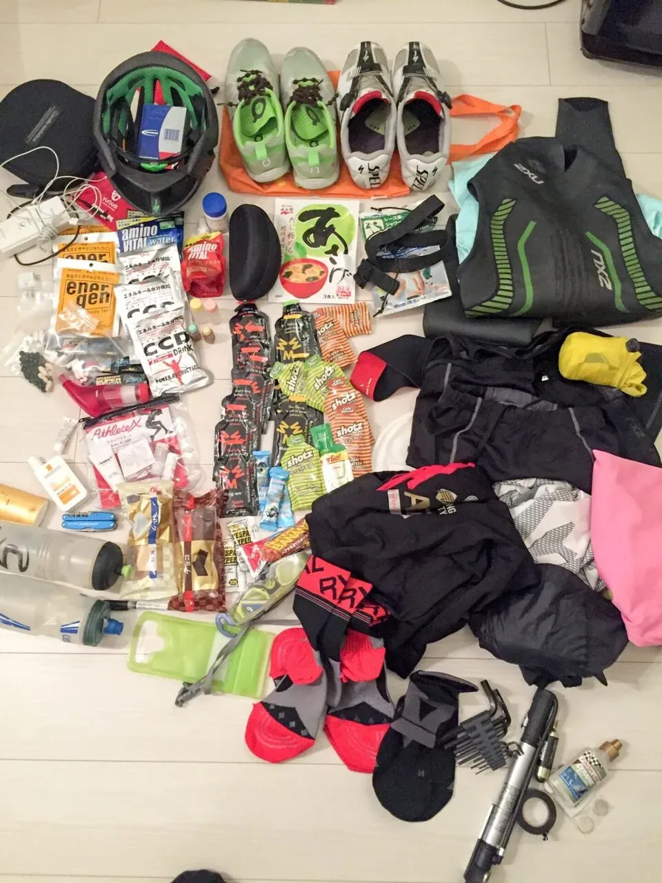 忘れ物があったら大変なので、何度も確認！