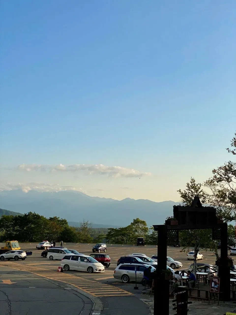 駐車場は無料。いろいろ充実してる。