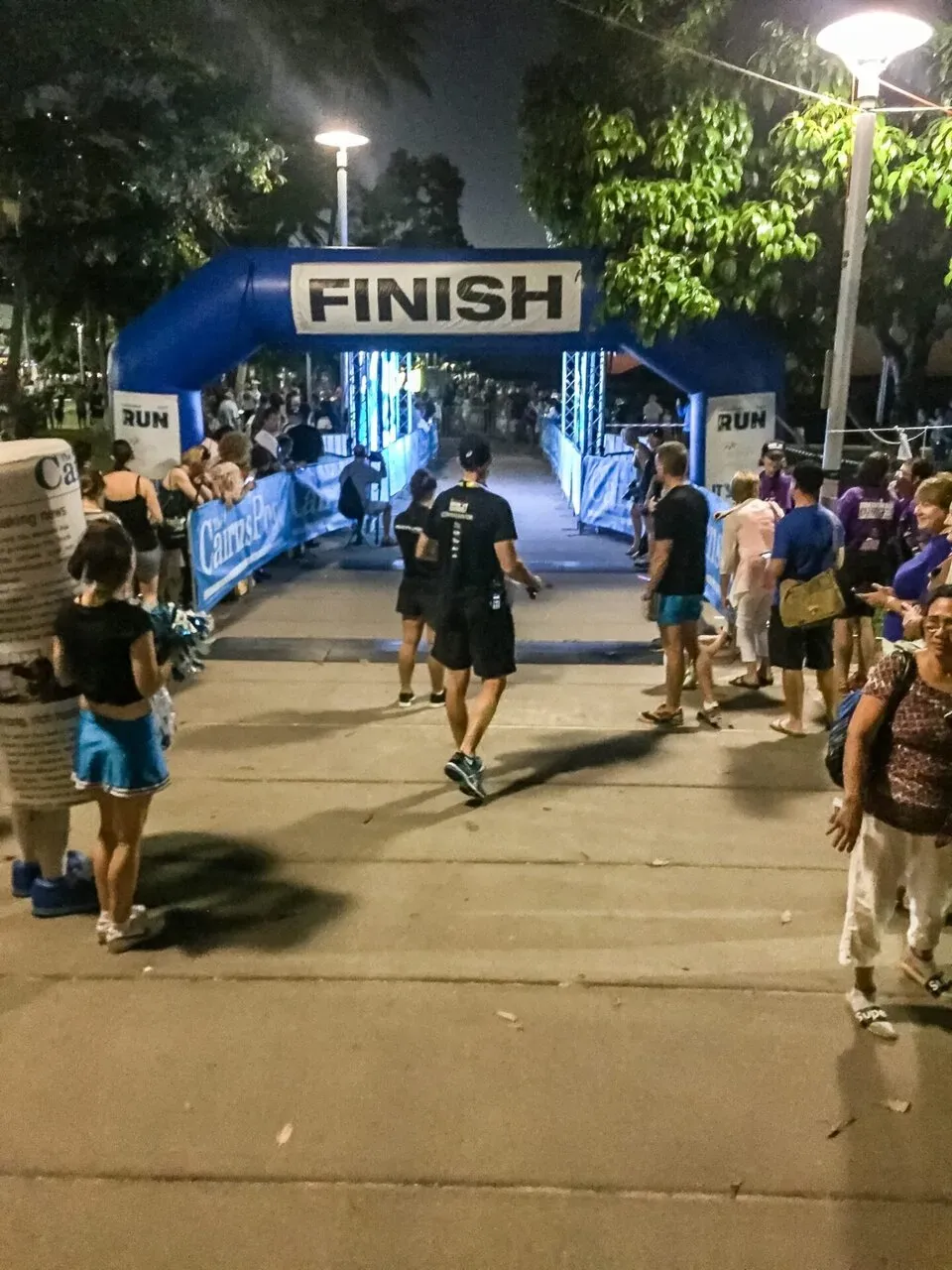 どうやらイベントのゴール地点。速い人はゴールしてた。