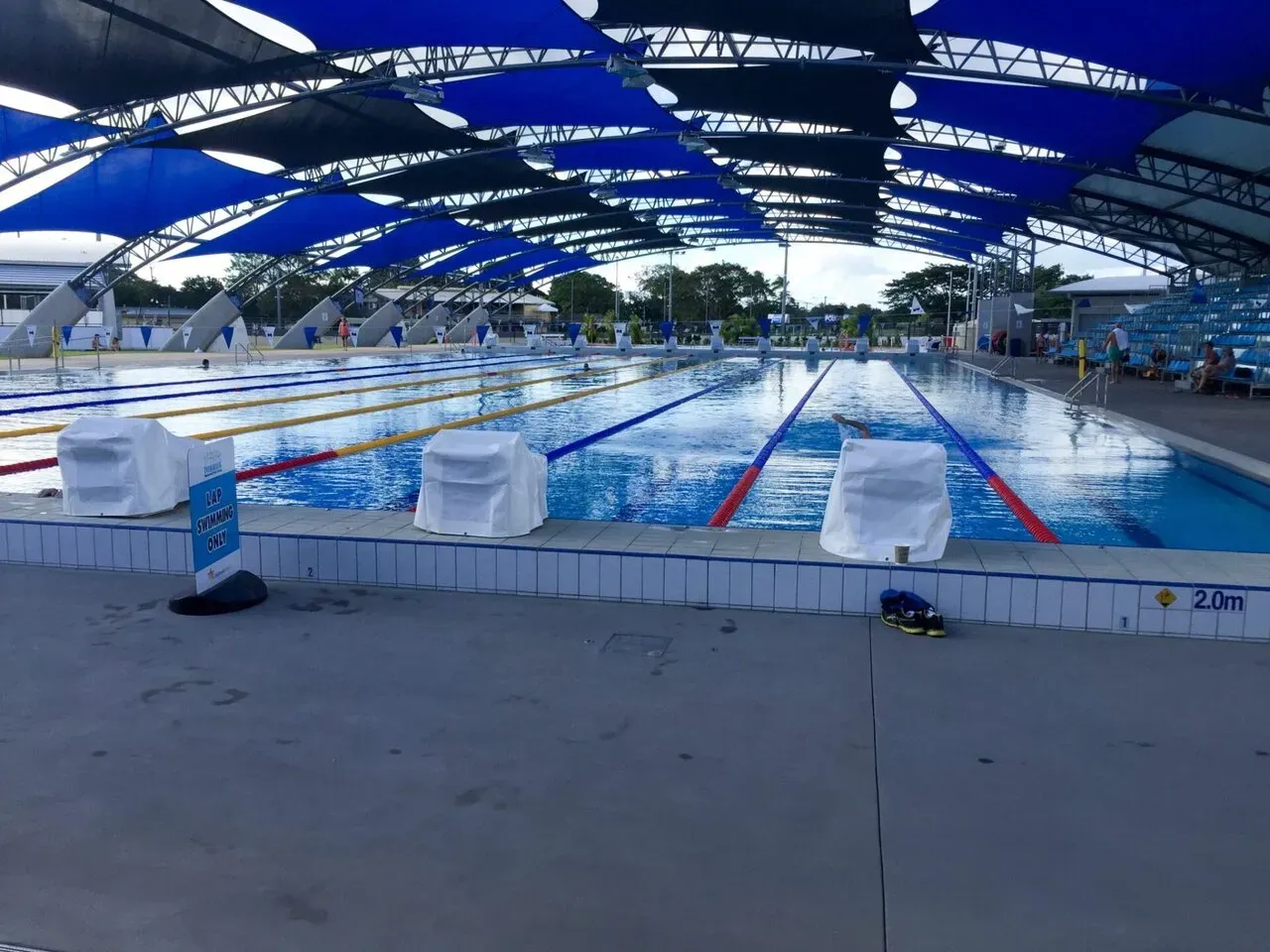 長水路のような感じ。