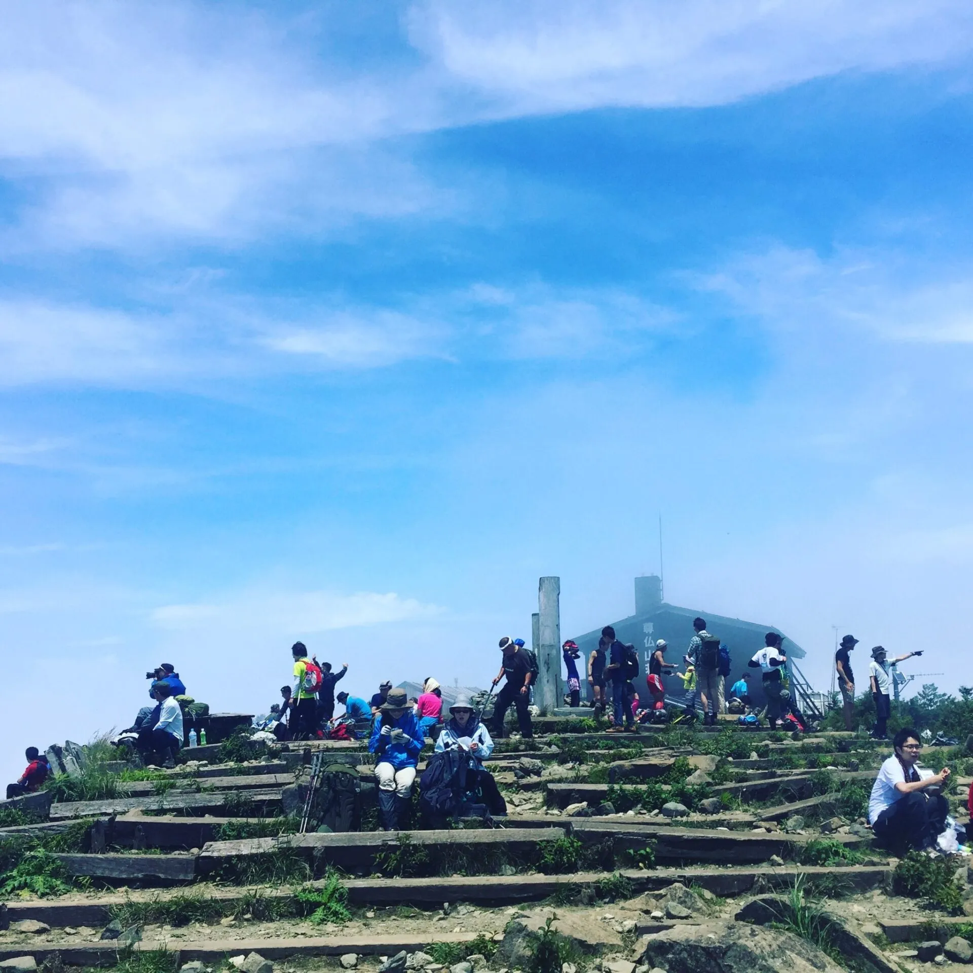 東京から塔の岳へ自走トレーニング