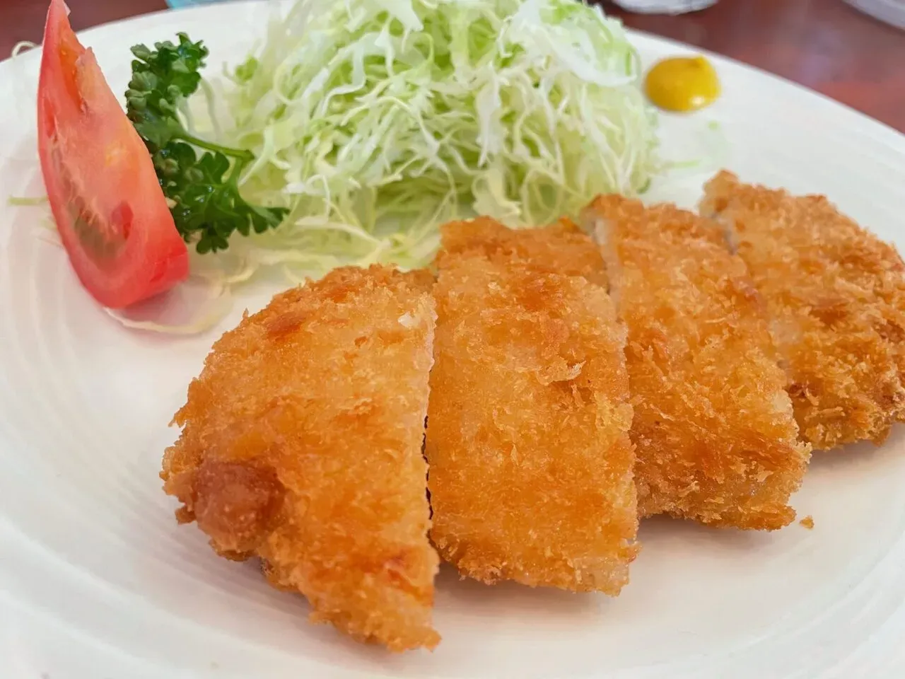 サクサクのカツ（わらじカツ）