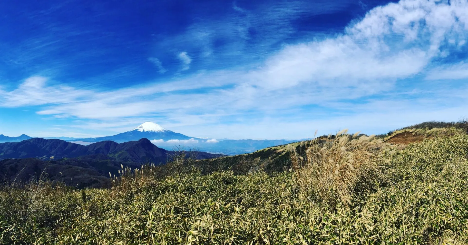 明神が岳 あたり