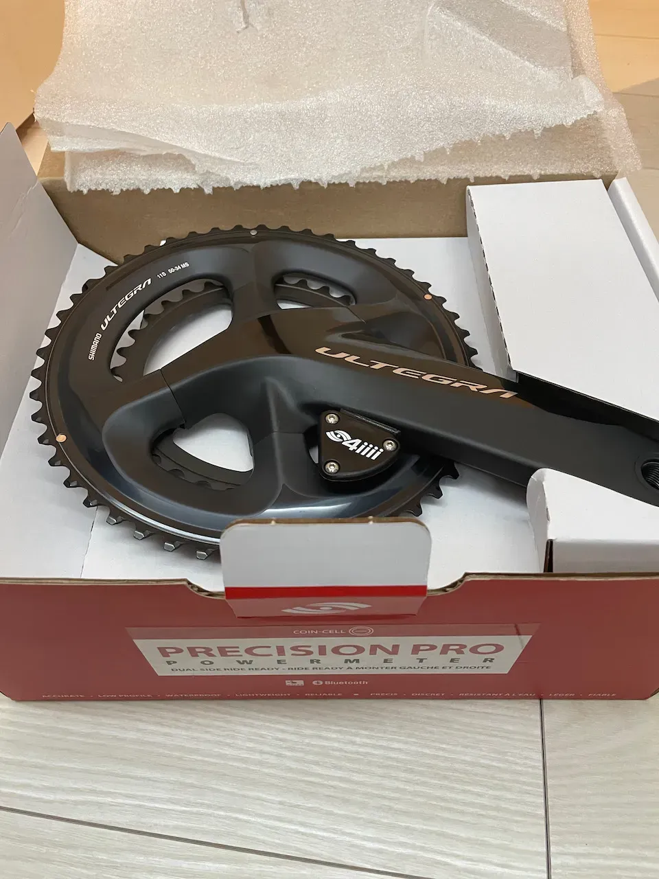 4iiiのUltegra クランクパワーメーターの取り付け - 画像6