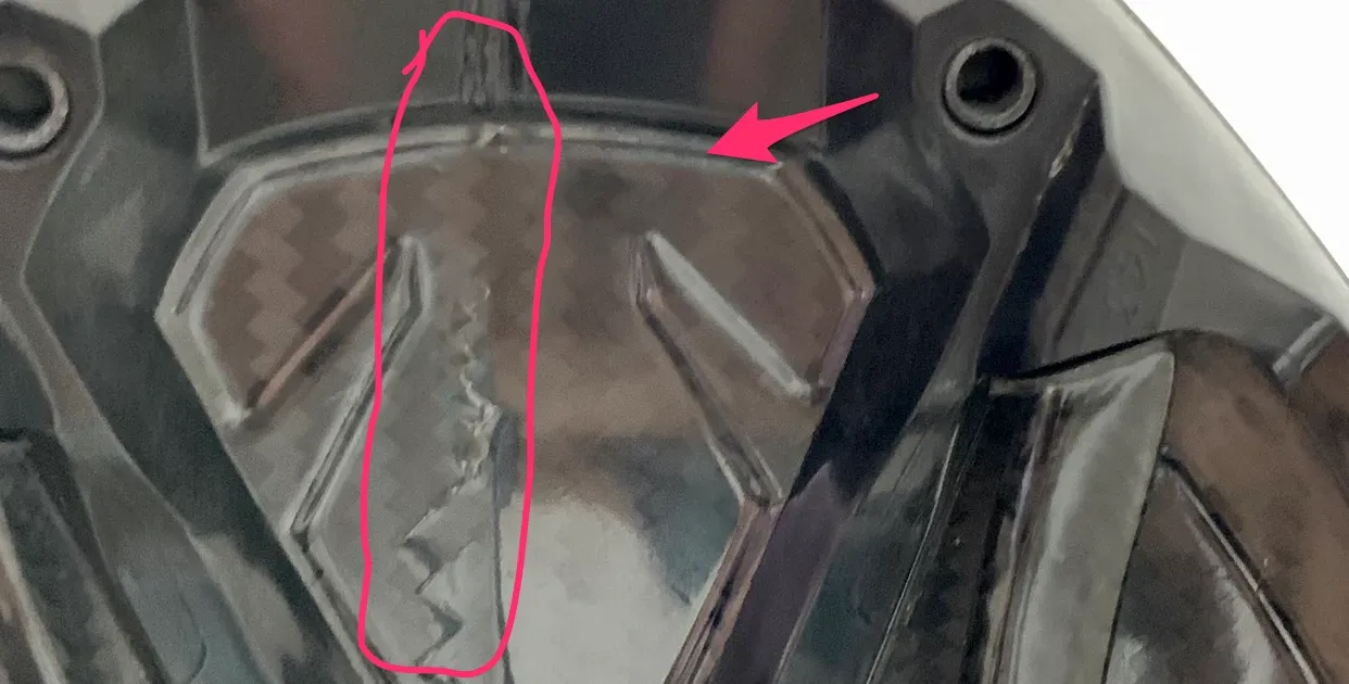 輪行したらPowerサドルが割れた(泣