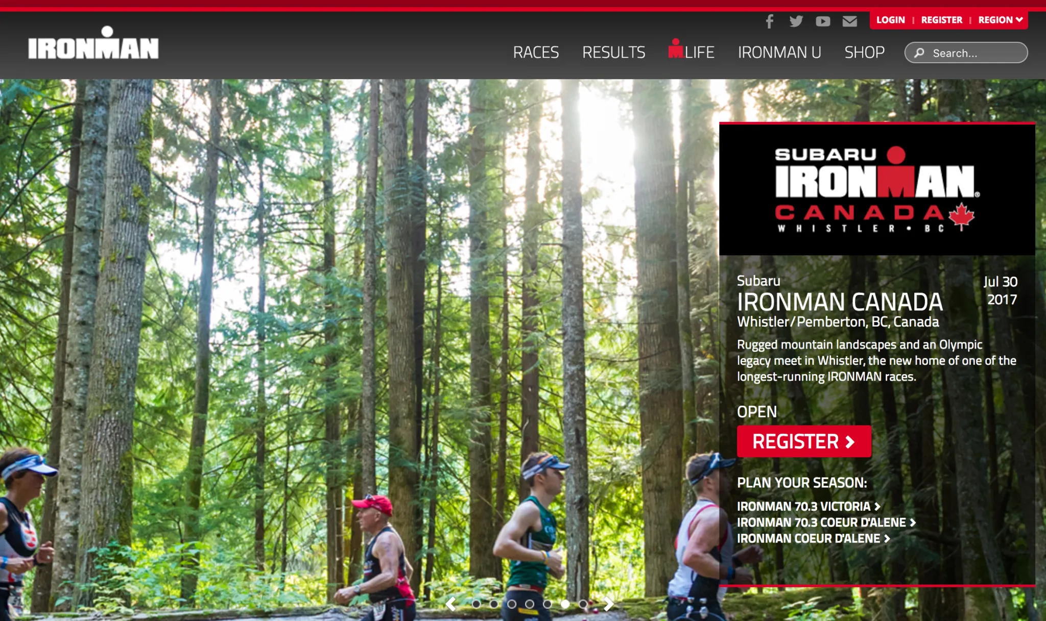 IRONMAN Canada 2017 調査編