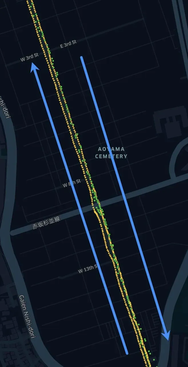 Garmin Forerunner 965と2バンドGPS受信の精度をレビュー。かなり高精度！ - 画像9